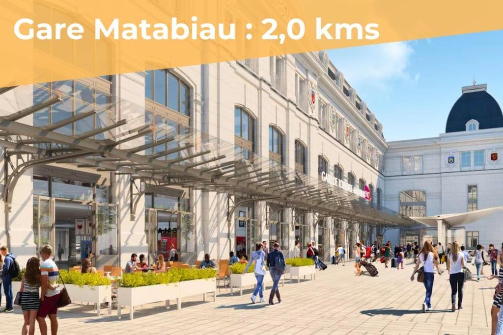 Maison Medicis - T5 Spacieuse Et Calme En Ville - Emplacement Ideal Tolosa Esterno foto